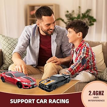 1:16スケール4WDリモートコントロールカー、LEDリモートコントロールカー Amazon.co.jp: Sakeye RC ドリフトカー リモートコントロール